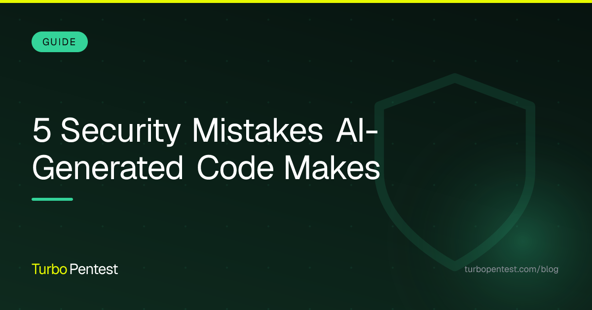 5 Security Mistakes AI-Generated Code Makes