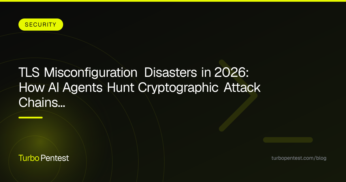 TLS Misconfiguration Disasters in 2026: How AI Agents Hunt Cryptographic Attack Chains Your Team Missed