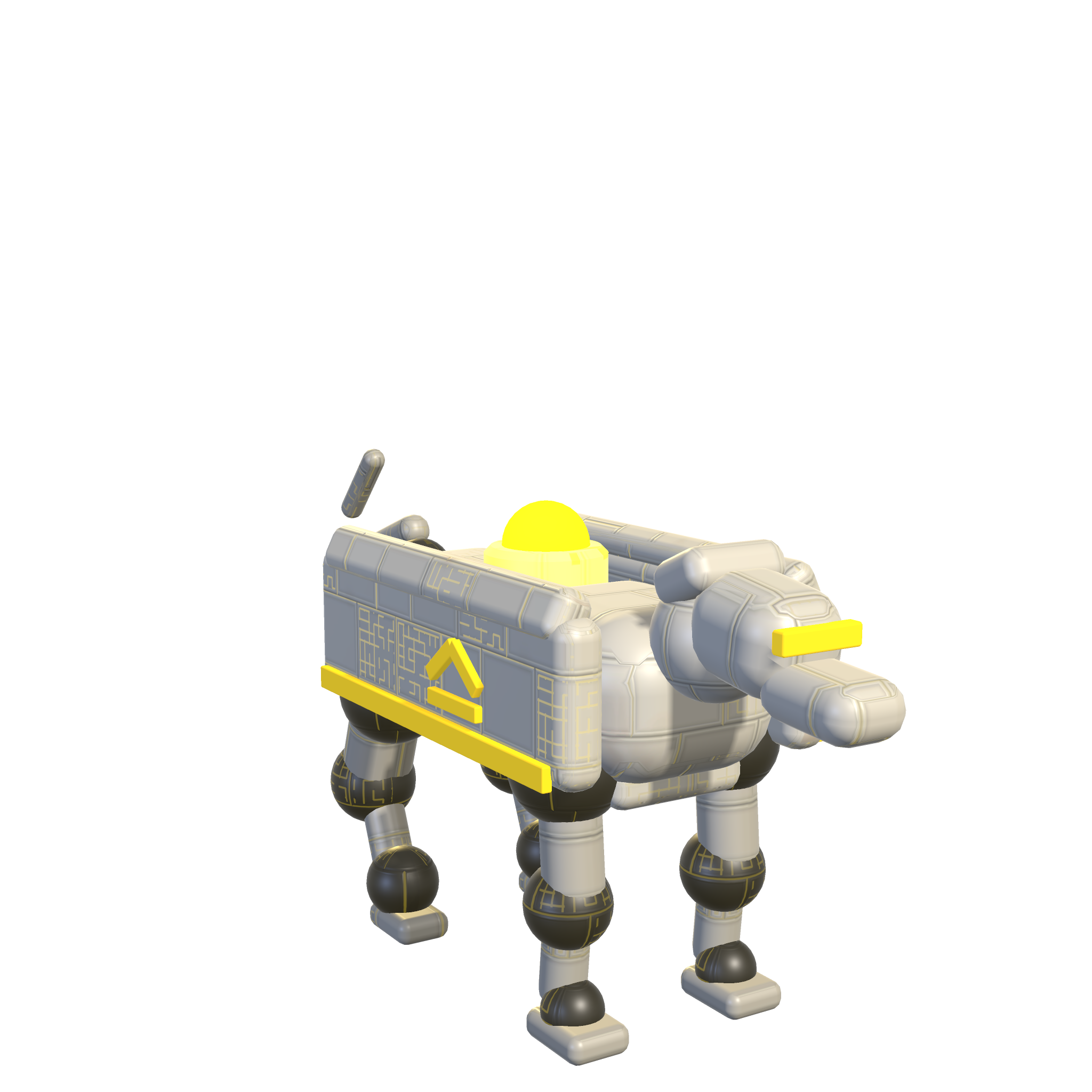HUNTER, a sub-metre canine