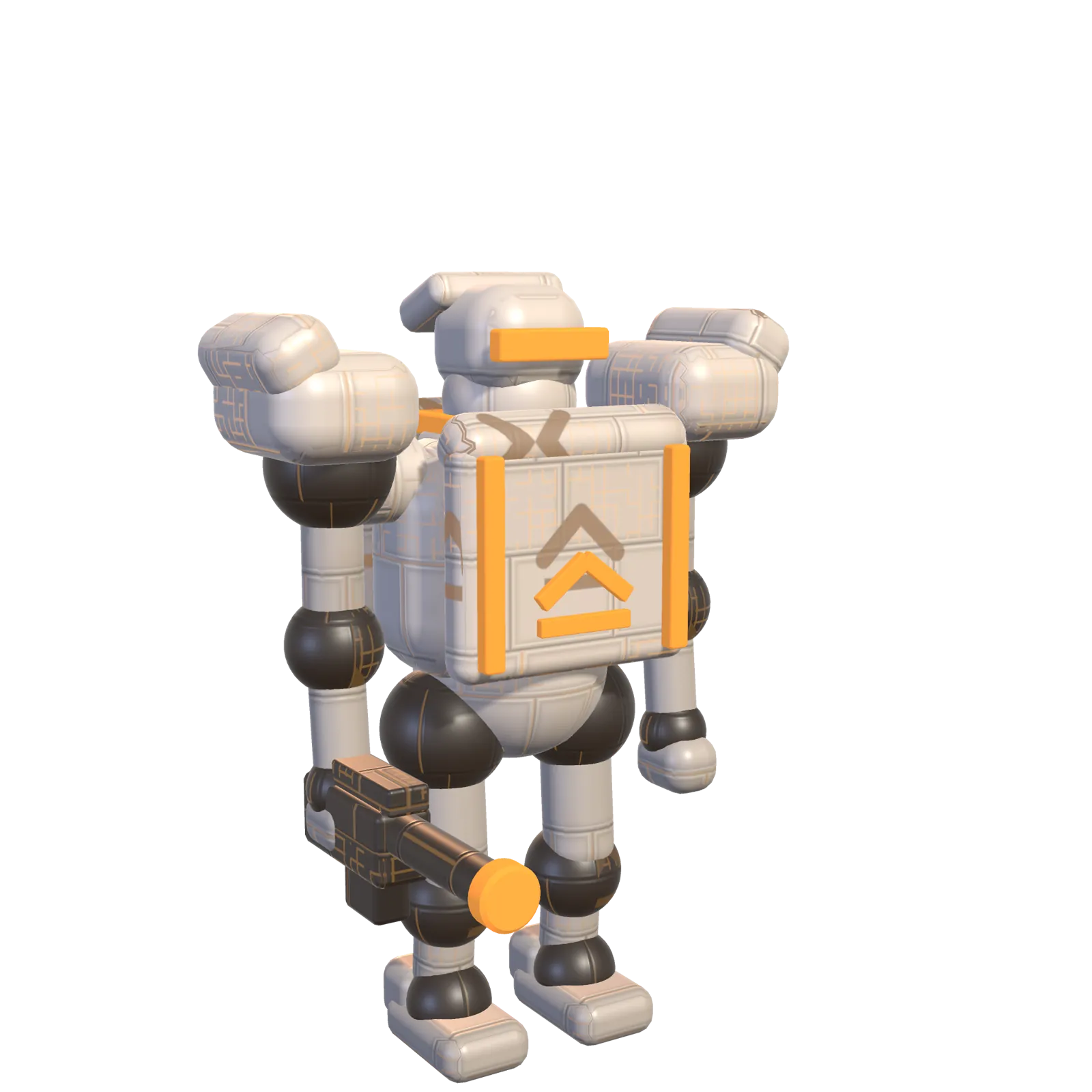 ENFORCER, a two-metre humanoid